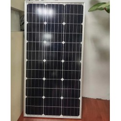 厂家订制晶天光伏组件太阳能路灯发电90W瓦单晶太阳能光伏板